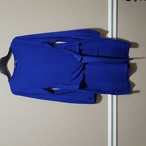 PRETTY GARDEN royal blue dress